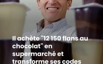 Il achète “12 150 flans au chocolat” en supermarché et transforme ses codes promo en 40 voyages en avion gratuits