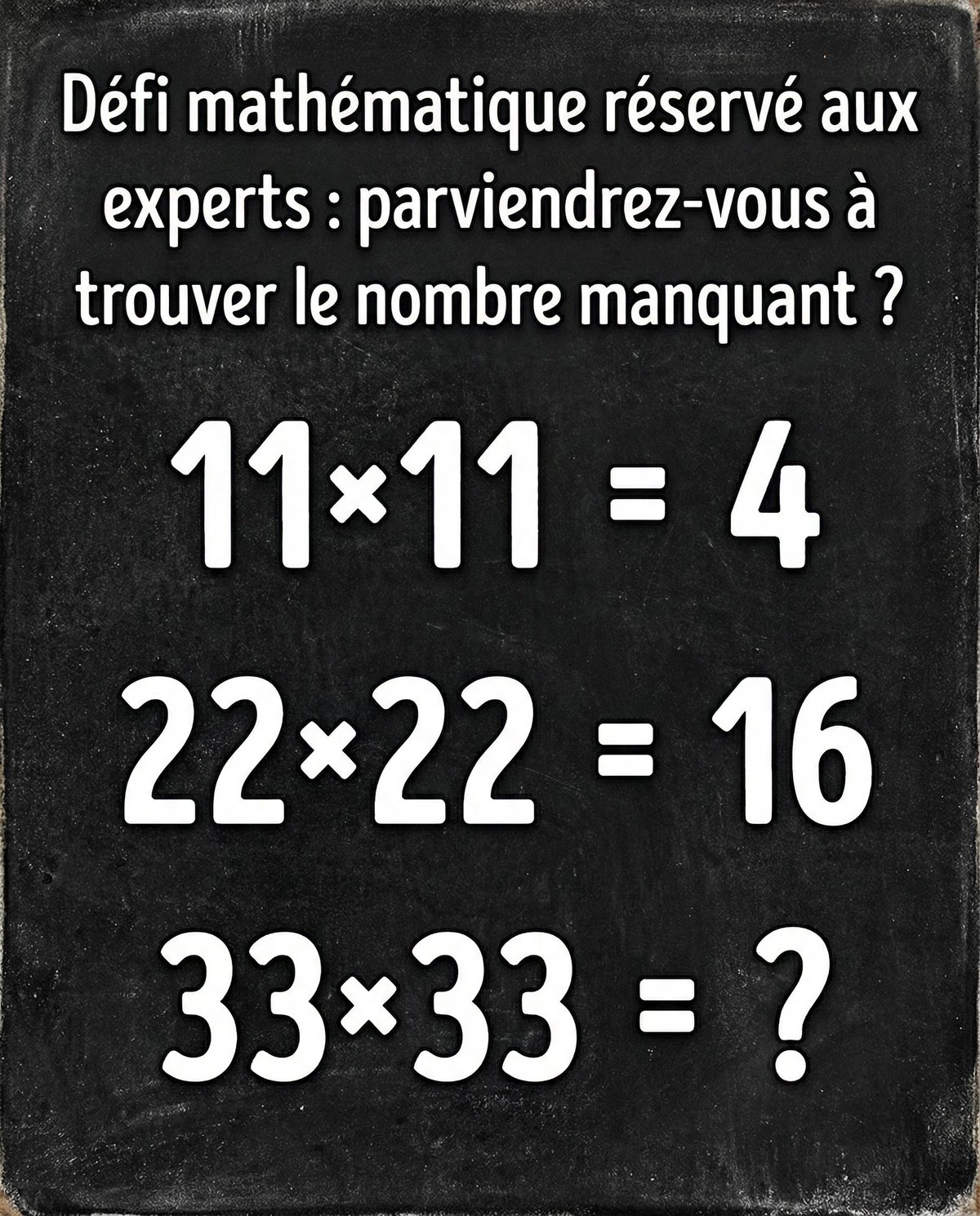 Défi mathématique réservé aux experts : parviendrez-vous à trouver le nombre manquant ?