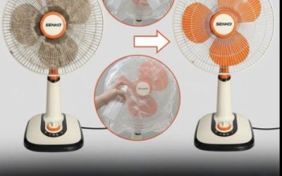 Ventilateur sale sans démonter le cadre ni utiliser d’eau : Comment nettoyer et polir un ventilateur