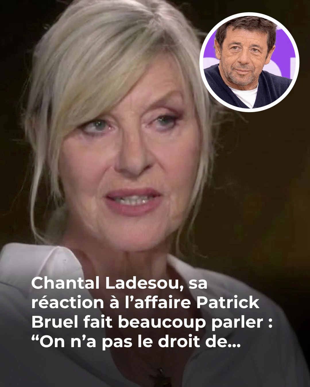 Faustine Bollaert n’y va pas avec le dos de la cuillère avec Patrick Bruel…🤯