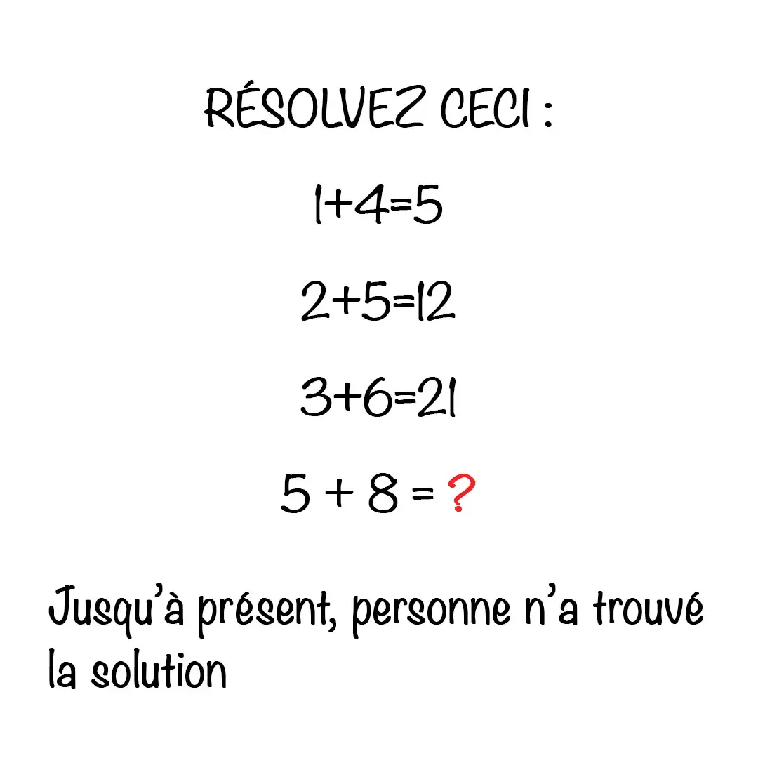 Un défi mathématique intrigant suscite l’interrogation en ligne