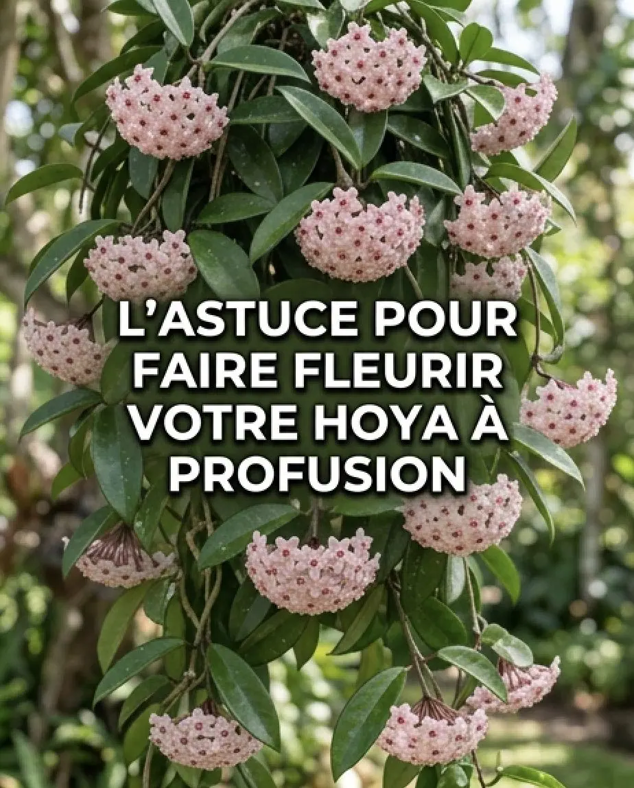 Comment faire fleurir une hoya (fleur de cire) pour obtenir des centaines de fleurs