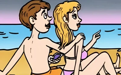 Testez votre sens de l’observation : saurez-vous repérer l’anomalie dans cette scène de plage idyllique ?