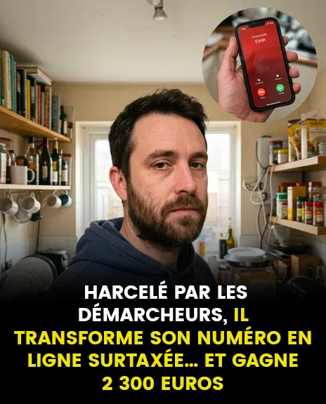 Il transforme son numéro en ligne surtaxée pour faire payer les démarcheurs à chaque appel… et empoche 2 300 €