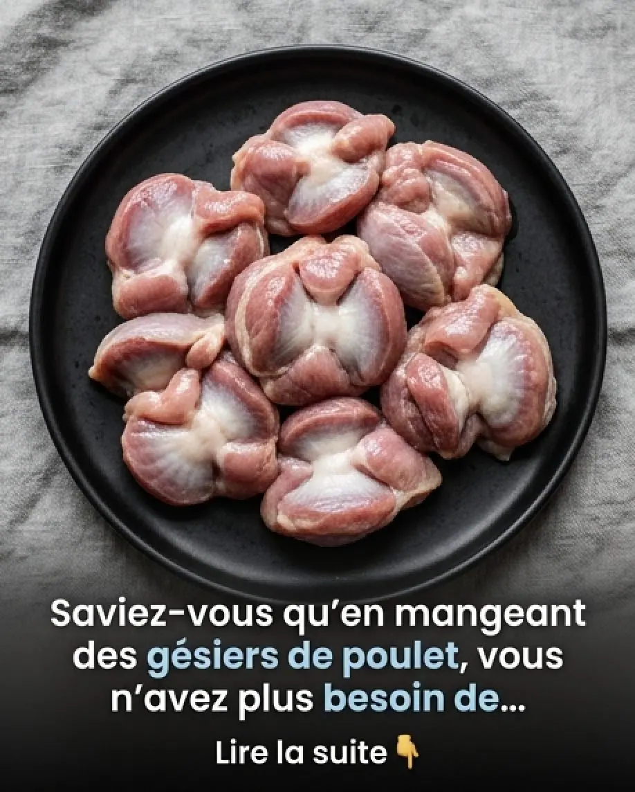 Le saviez-vous ? Les gésiers de poulet sont un concentré de nutriments à découvrir absolument !