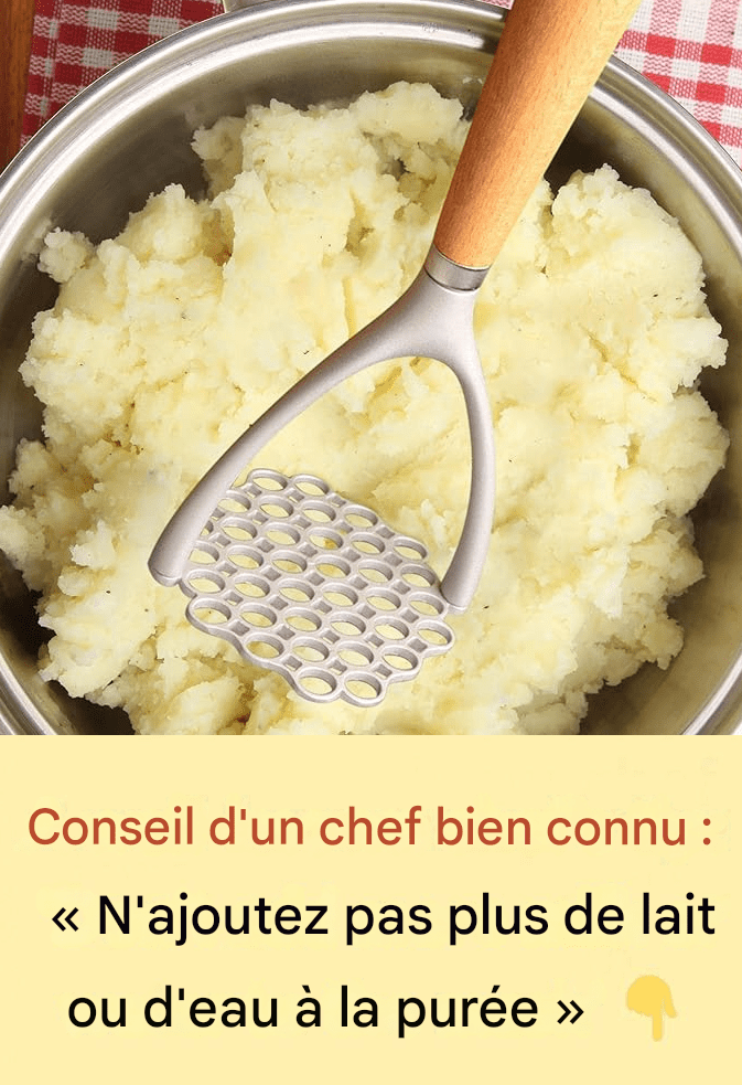 Le secret le mieux gardé d’une purée de pommes de terre crémeuse et gourmande (ce n’est PAS du lait !)