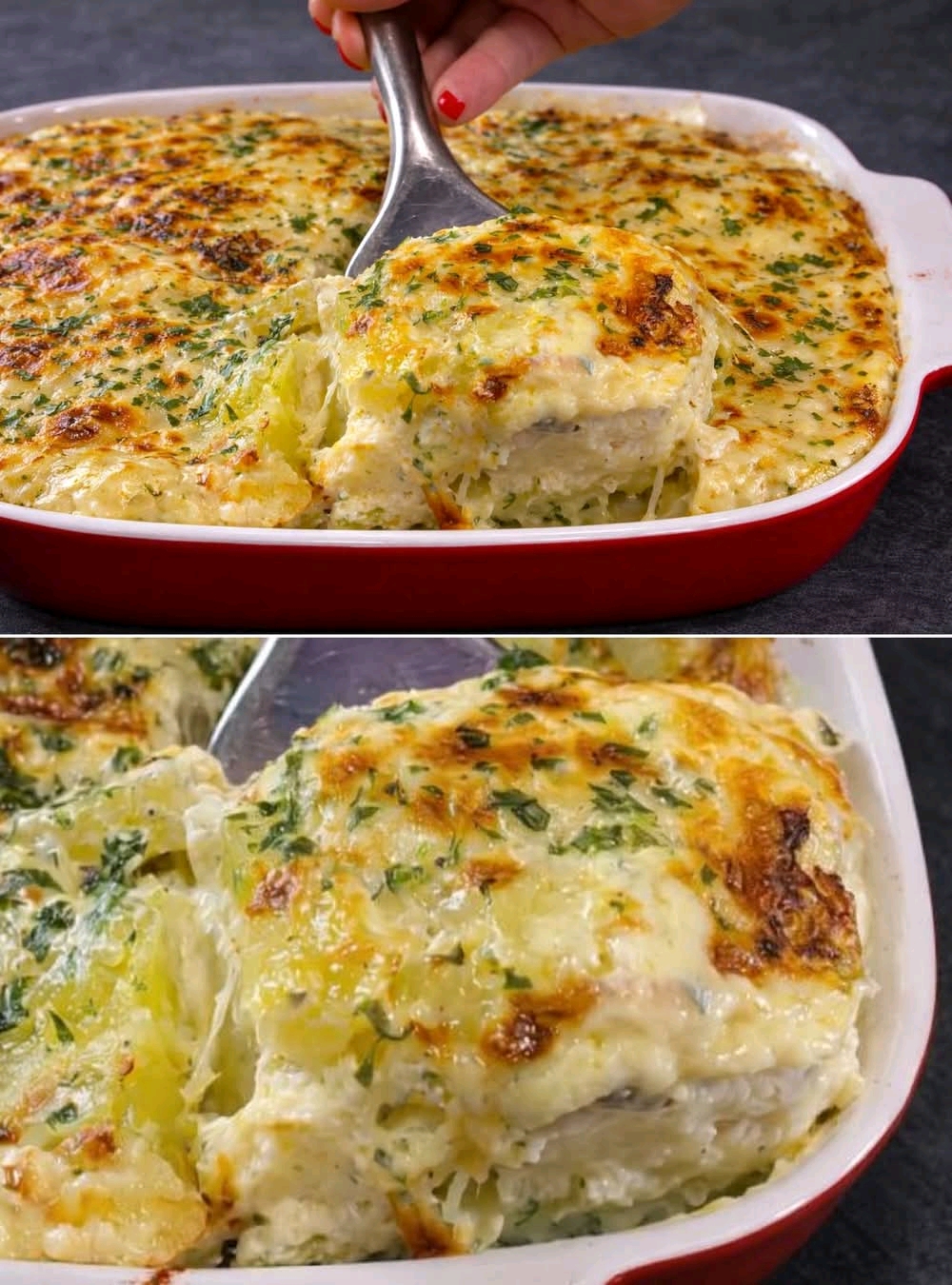 🥔🧀 Pommes de terre au four ultra crémeuses