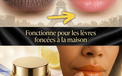 Soigner les lèvres foncées à la maison