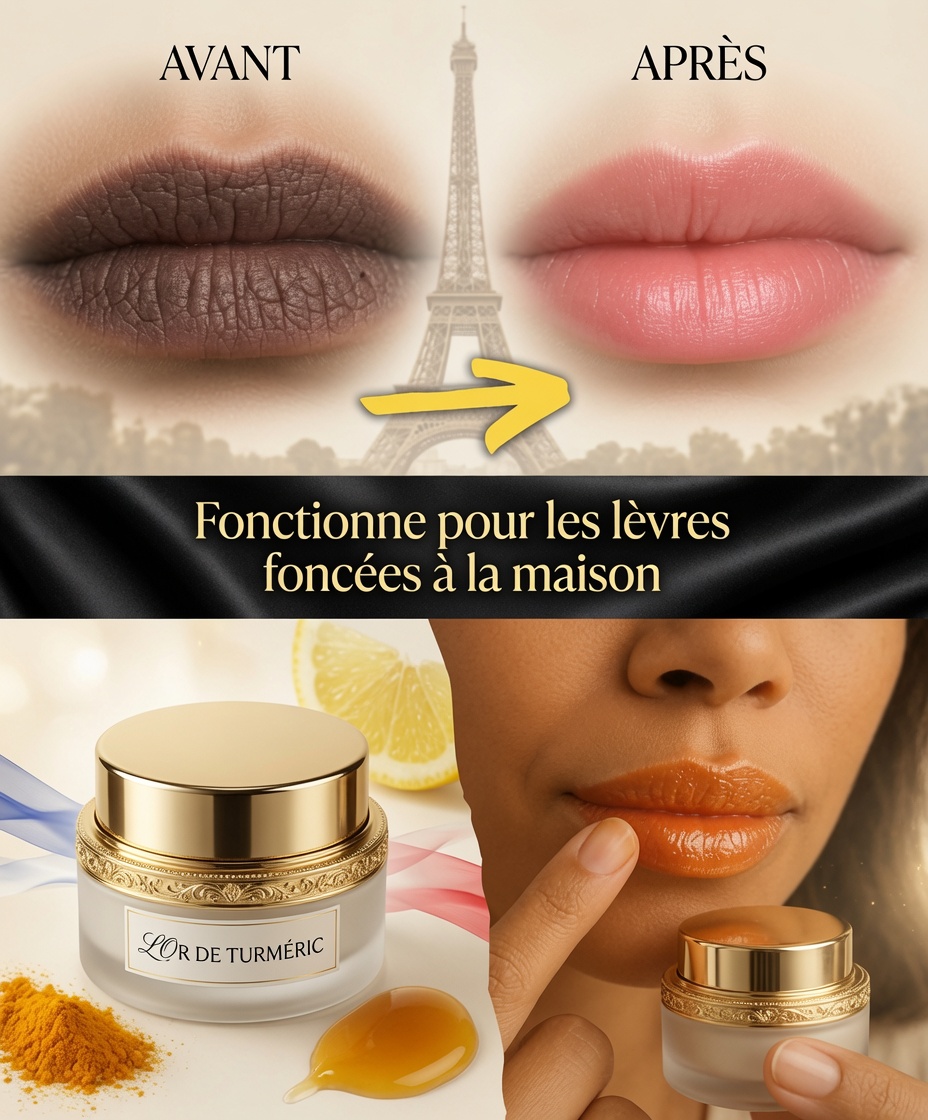Soigner les lèvres foncées à la maison