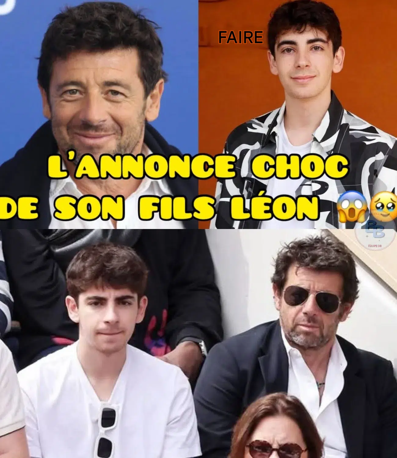 Patrick Bruel en garde à vue : son fils Léon surprend tout le monde avec une annonce inattendue — Patrick Bruel en garde à vue : son fils Léon surprend tout le monde avec une annonce inattendue ! Le choc est total pour les fans du chanteur. Alors que la star française traverse la pire tempête judiciaire de sa vie avec des accusations extrêmement graves impliquant 13 victimes présumées, son fils Léon a brisé le silence depuis Los Angeles. Contre toute attente, et alors que son frère a choisi de tout couper, le jeune homme a pris une décision radicale qui secoue le clan familial et laisse le public sans voix. Quel est ce choix bouleversant en plein chaos ? Découvrez tous les détails exclusifs et les coulisses de cette annonce fracassante dans notre article complet disponible en commentaire ! Voir moins