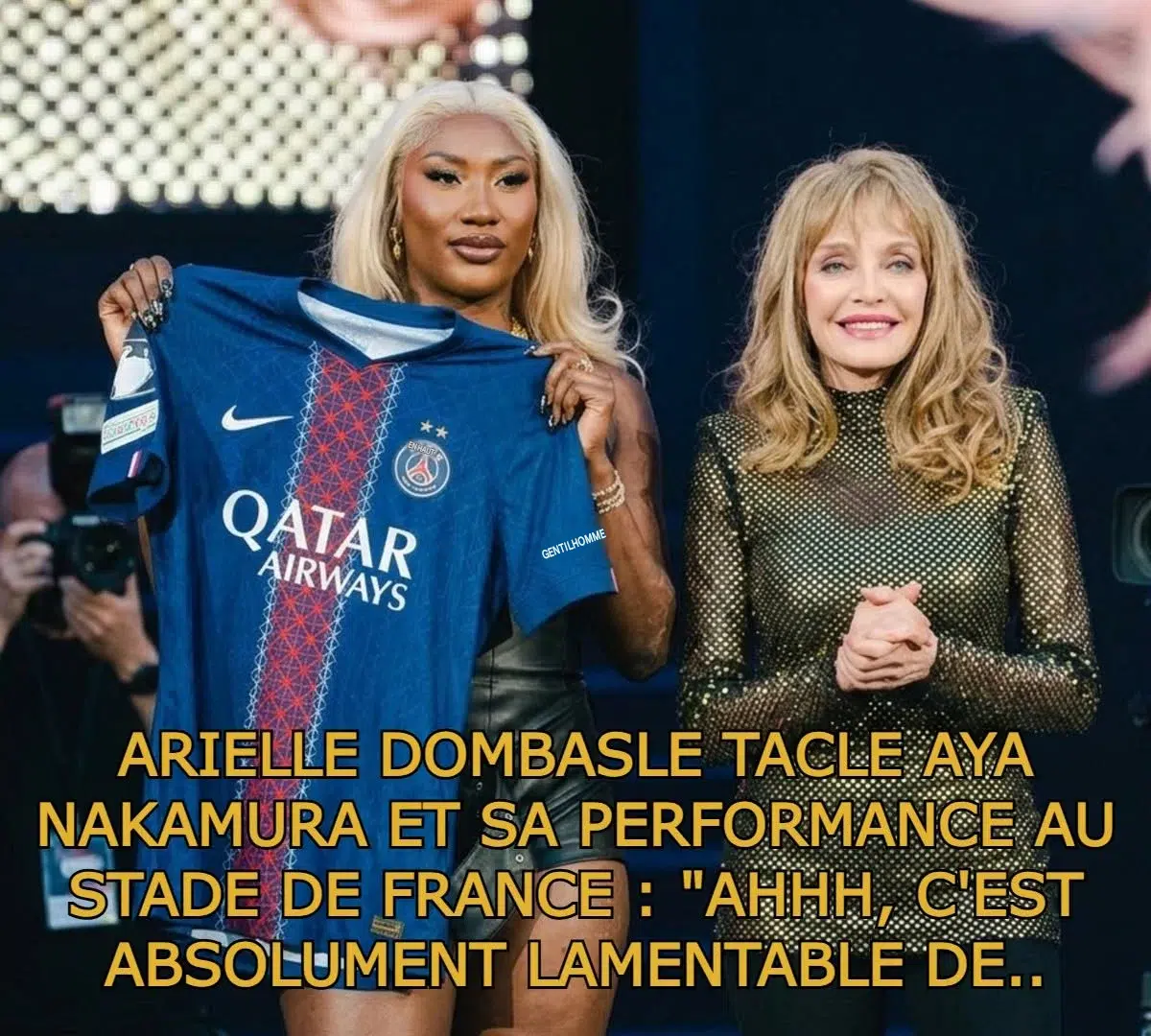 « Ahhh l’incroyable concert d’Aya Nakamura » : la drôle de vidéo d’Arielle Dombasle au concert de la chanteuse au Stade de France