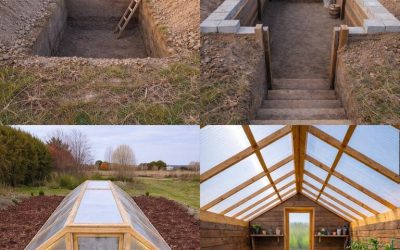 Cultivez vos aliments en continu : Comment construire une serre Walipini 🌱 En savoir plus 👇
