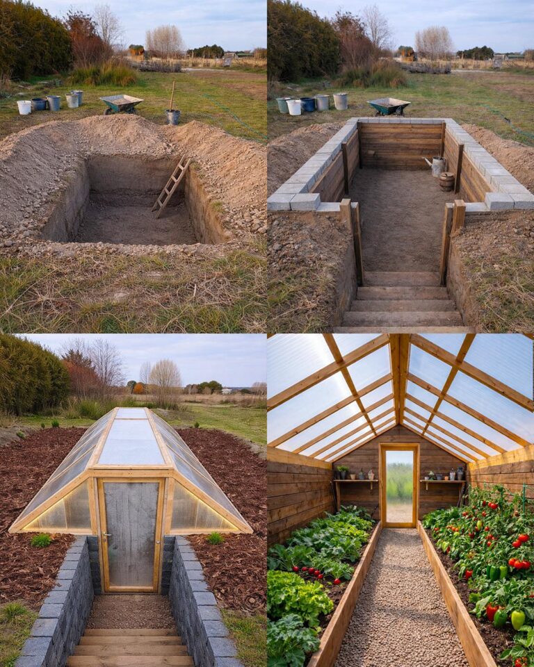 Cultivez vos aliments en continu : Comment construire une serre Walipini 🌱 En savoir plus 👇
