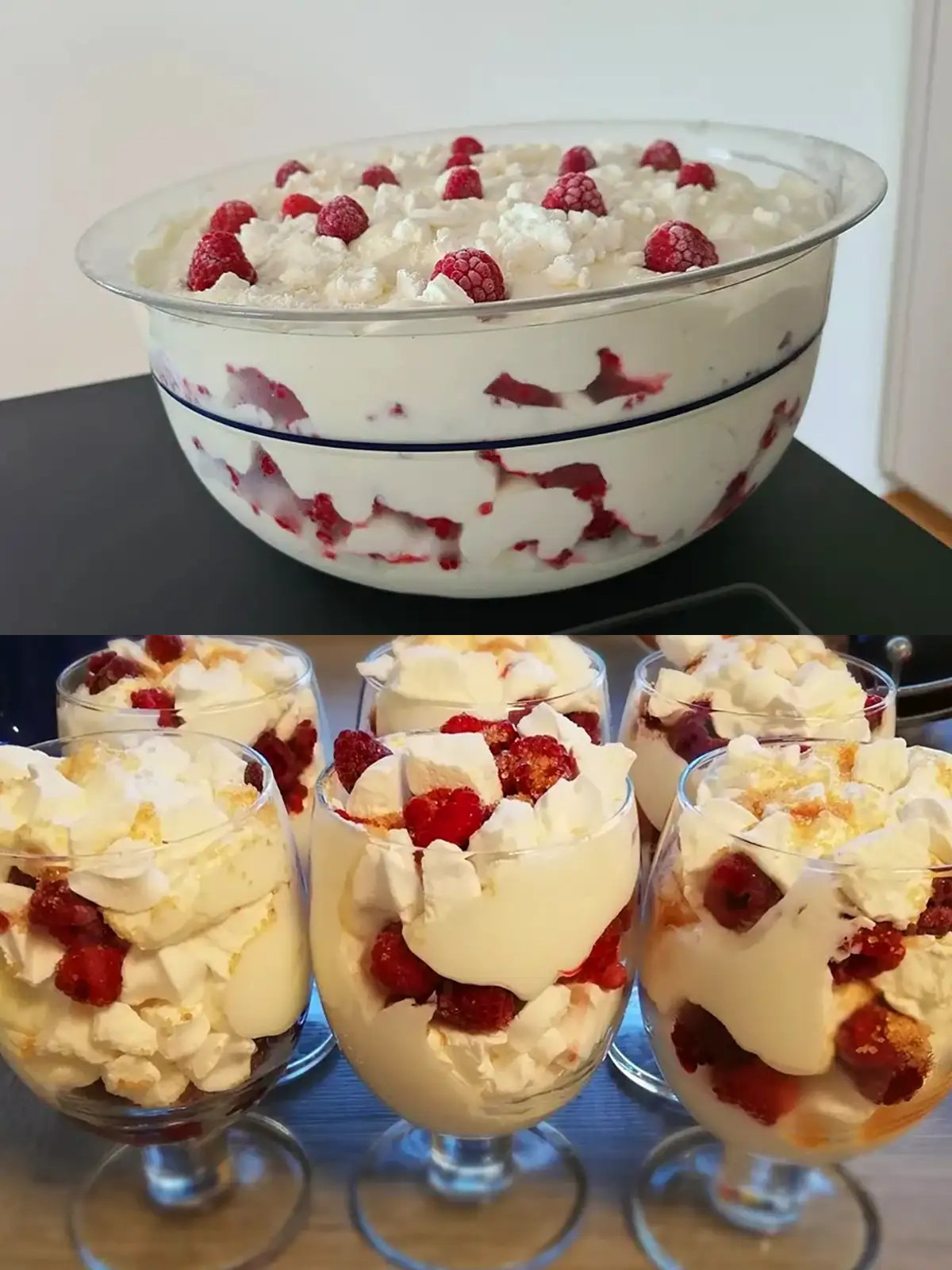 Neige glacée préparée avec 250 g de fromage blanc allégé, en 3 minutes