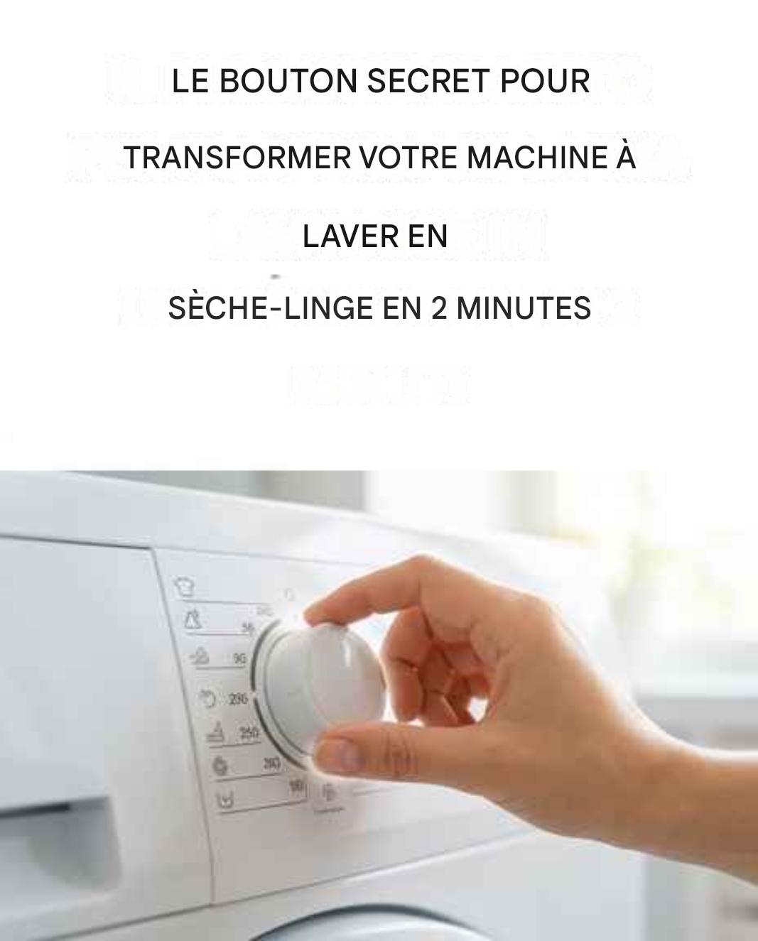 Une astuce géniale pour sécher le linge dans la machine à laver, sans frais supplémentaires ! Gain de place et réduction de la consommation d’énergie : c’est vraiment efficace. Voici comment.⬇️