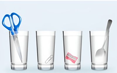 Quel verre contient le plus d’eau ?