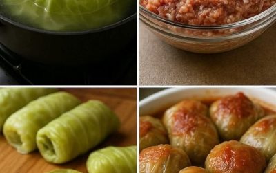 Recette de Rouleaux de Chou Farcis