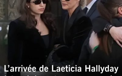 🚨Laeticia Hallyday crée la surprise avec une célébrité à la cérémonie😱 😲👇Voir plus