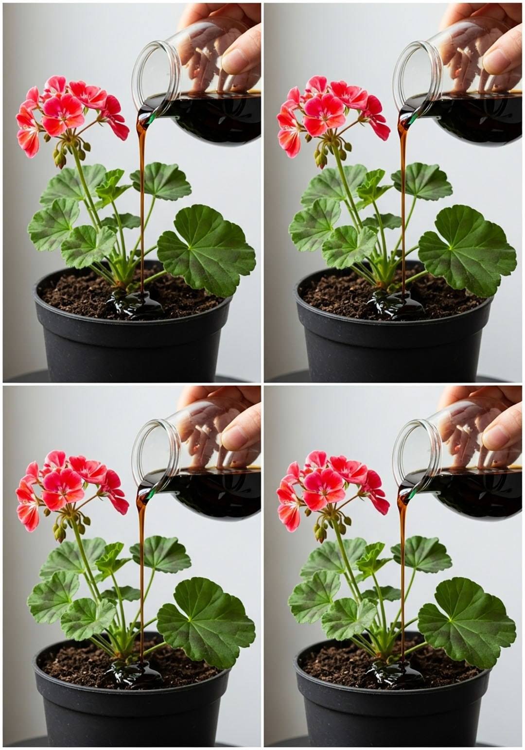 En suivant ces conseils, vos géraniums pourront fleurir presque continuellement pendant plus d’un an.