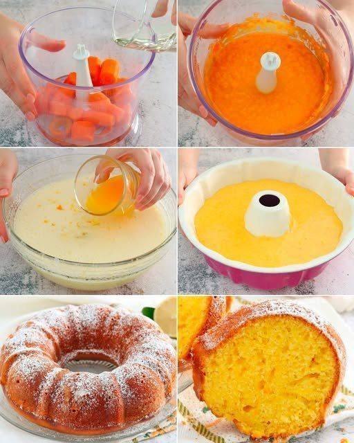 Le gâteau à l’orange, aux carottes et au citron sera un grand succès, conservez la recette :