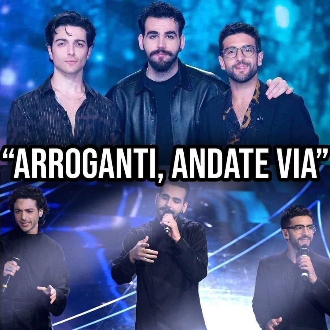 Il Volo, expulsé du studio en direct par…Plus…