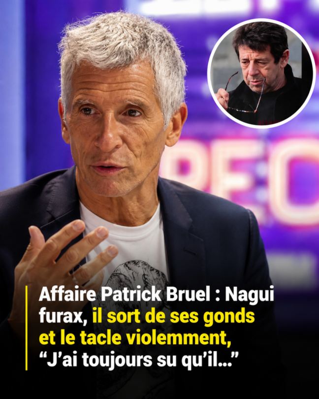 “J’ai toujours su qu’il…” : Nagui sort de ses gonds sur l’affaire Patrick Bruel Voir plus