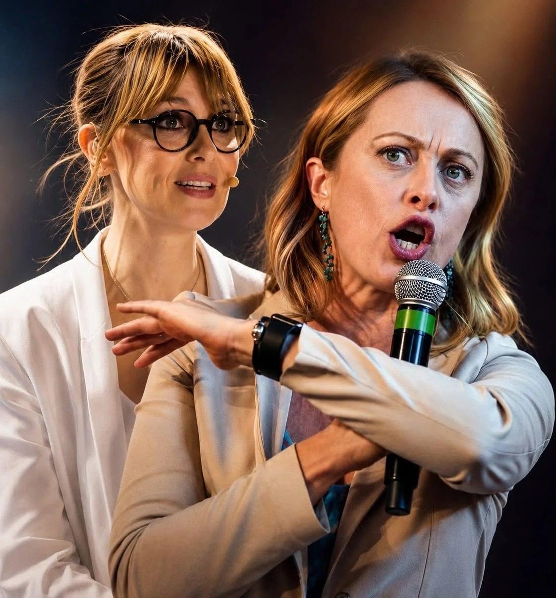 Giorgia Meloni furieuse à cause du message de Cortellesi (qui ne la mentionne pas) (1 / 2)