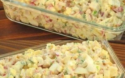 Salade d’Allemagne de l’Est – tellement délicieuse que je l’ai préparée deux fois en une semaine !