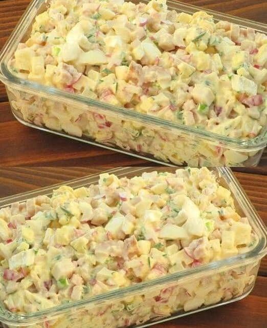 Salade d’Allemagne de l’Est – tellement délicieuse que je l’ai préparée deux fois en une semaine !