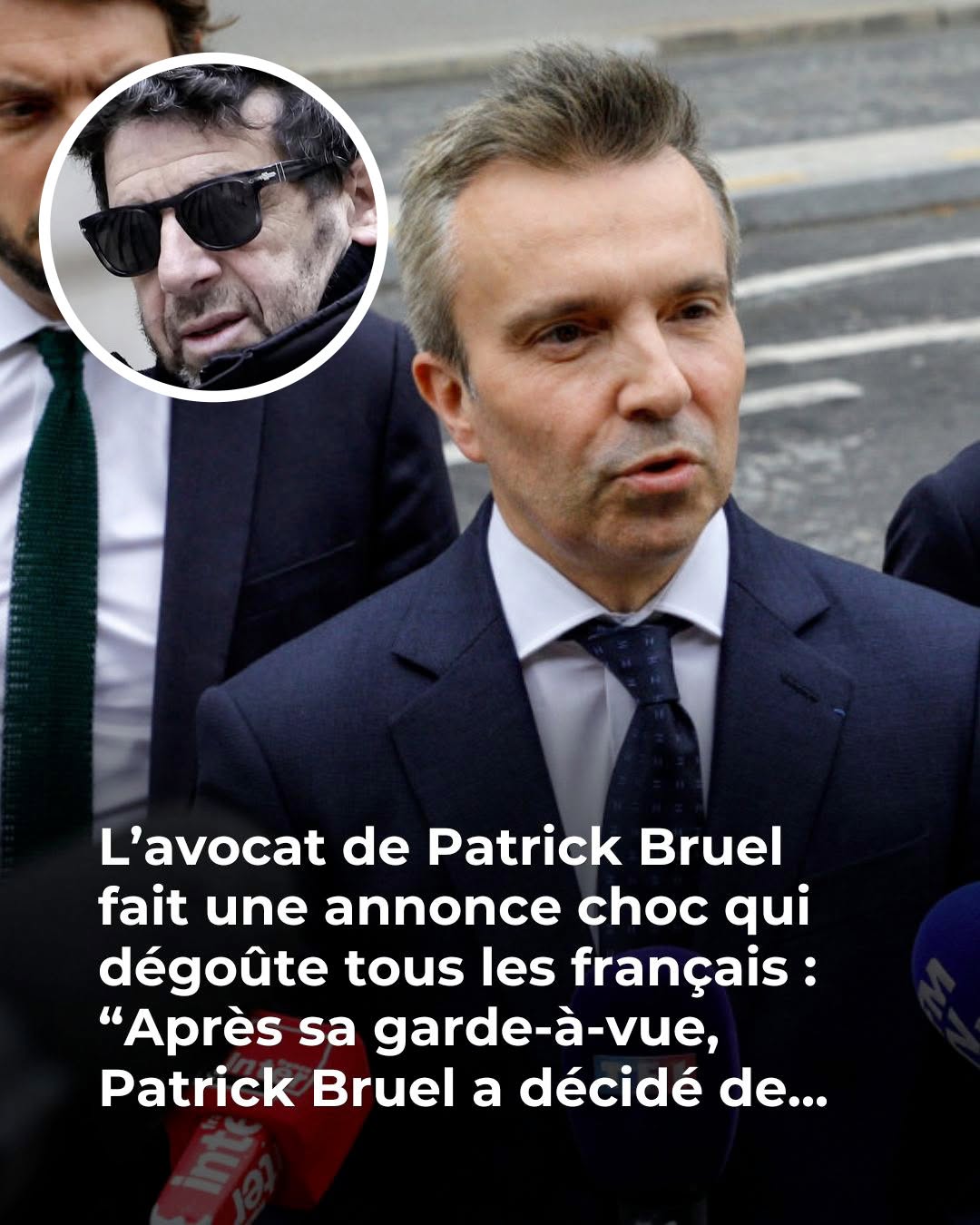 🚨 Après sa garde à vue, Patrick Bruel prend une décision radicale : l’annonce de son avocat provoque une vague d’indignation…😱 😳 👇Voir