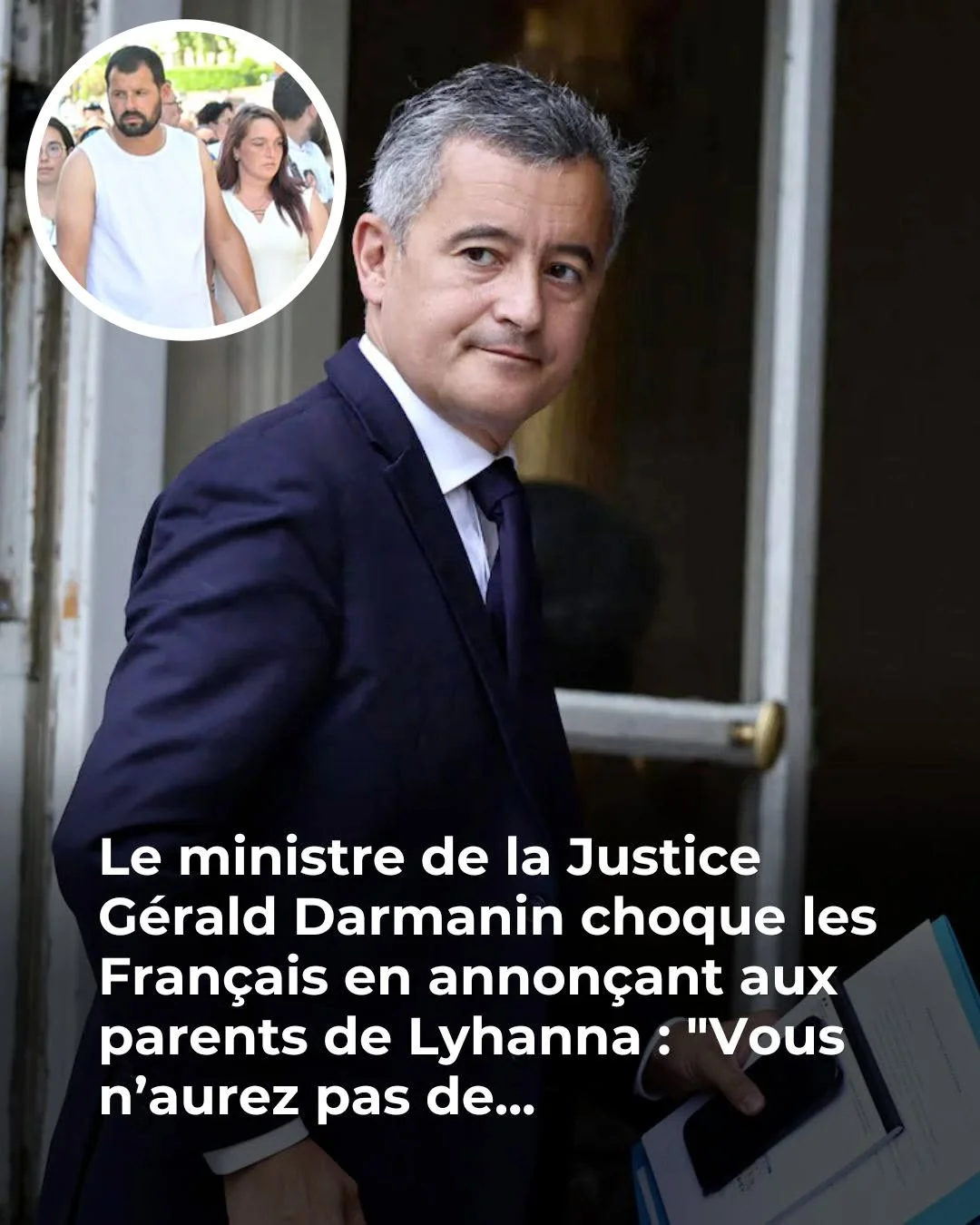 ⚖️ Ce que Gérald Darmanin a dit aux parents de Lyhanna fait réagir toute la France Voir plus