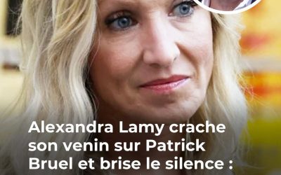 Alexandra Lamy sort du silence : ses révélations sur Patrick Bruel font scandale 😱 😲 👇Voir plus