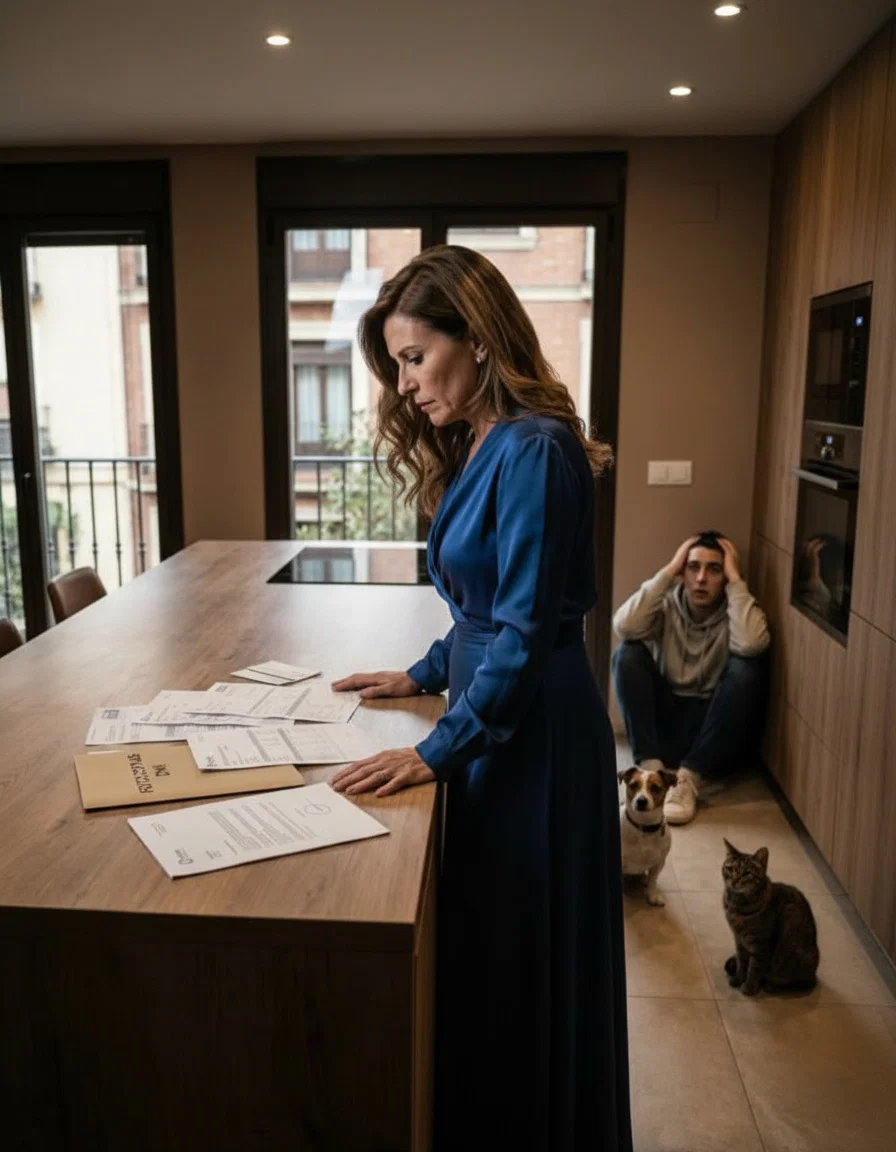 Mon fils m’avait invité pour un « week-end en famille »… mais à mon arrivée, la maison était vide. Juste trois chiens, deux chats et un mot : « Veuillez en prendre soin. » Puis j’ai vu une photo de tout le monde dans un complexe hôtelier de luxe.