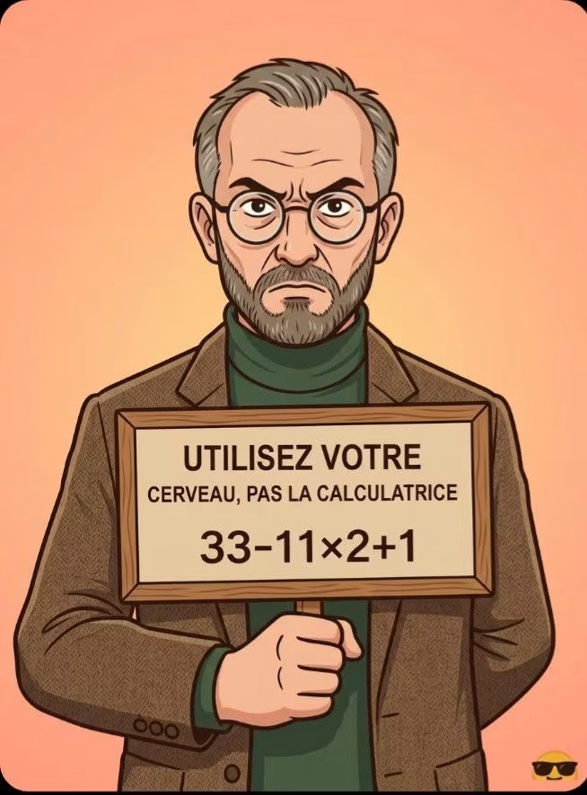 Utilisez votre cerveau, pas la calculatrice : Résolvez ce défi mathématique ! Clic le lien pour solution 👇