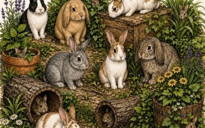 🐰 Défi visuel : Combien de lapins peux-tu vraiment voir ? On pourrait penser qu’il n’y a que 8 lapins, comme indiqué… mais en regardant de plus près, l’image cache plusieurs petits lapins dissimulés dans le décor 🌿Clic le lien 🔗 pour solution…