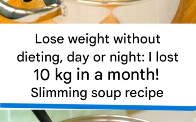 J’ai perdu 10 kg en un mois sans régime ! Ma recette de soupe minceur, pour le jour et la nuit.