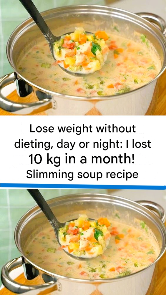 J’ai perdu 10 kg en un mois sans régime ! Ma recette de soupe minceur, pour le jour et la nuit.