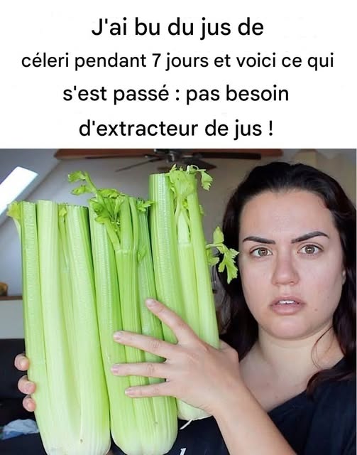 J’ai bu du jus de céleri pendant 7 jours et voici ce qui s’est passé – Pas besoin d’extracteur de jus !