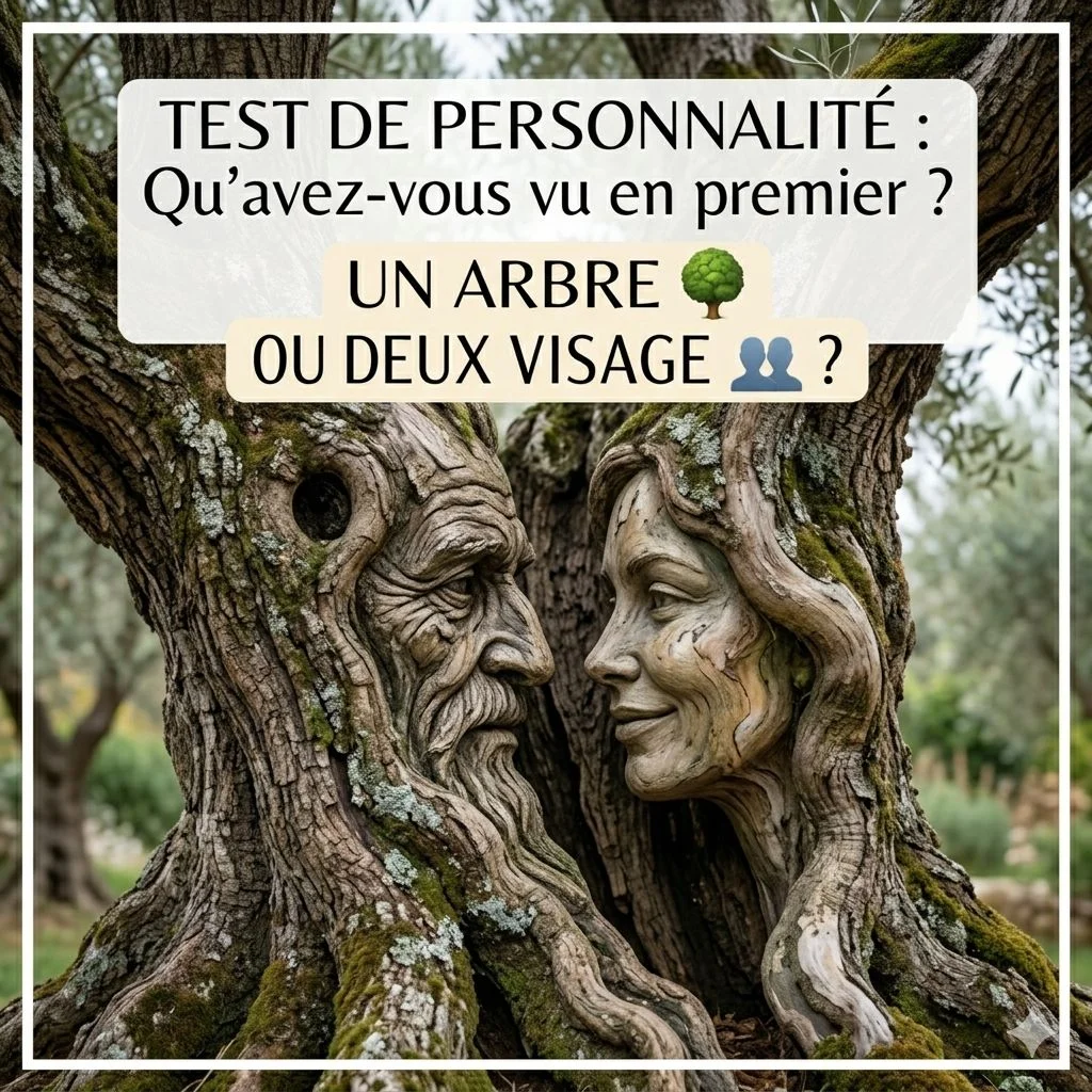 TEST DE PERSONNALITÉ : Qu’avez-vous vu en premier ? »Soyez honnêtes et écrivez votre réponse en commentaire ! 👇