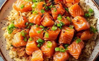 Poke bowl au saumon