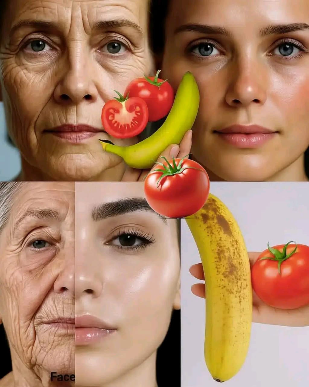 À 90 ans, elle paraît 30 grâce à une astuce à base de bananes et de tomates