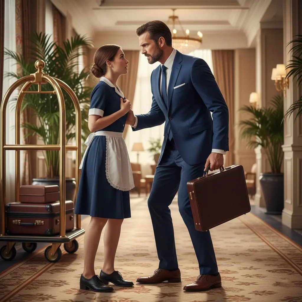 « Présente-toi comme ma femme devant tout le monde », demanda un homme riche à une jeune femme…