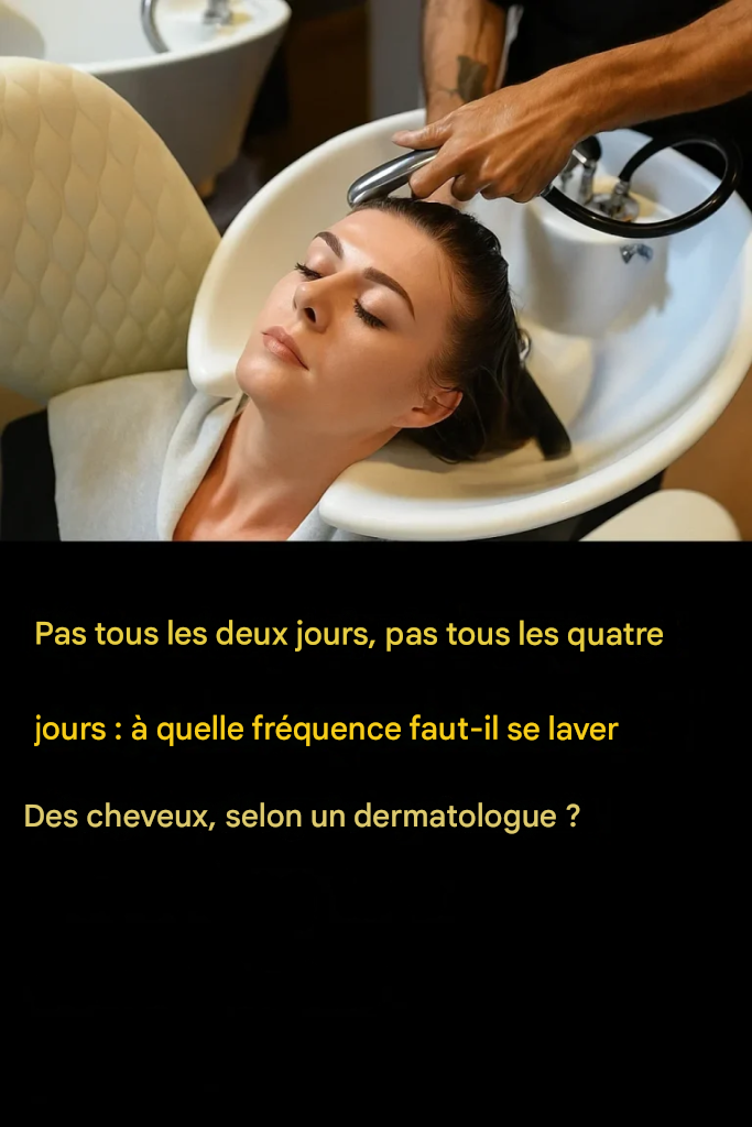 Voici la fréquence à laquelle vous devriez vous laver les cheveux, selon un dermatologue.