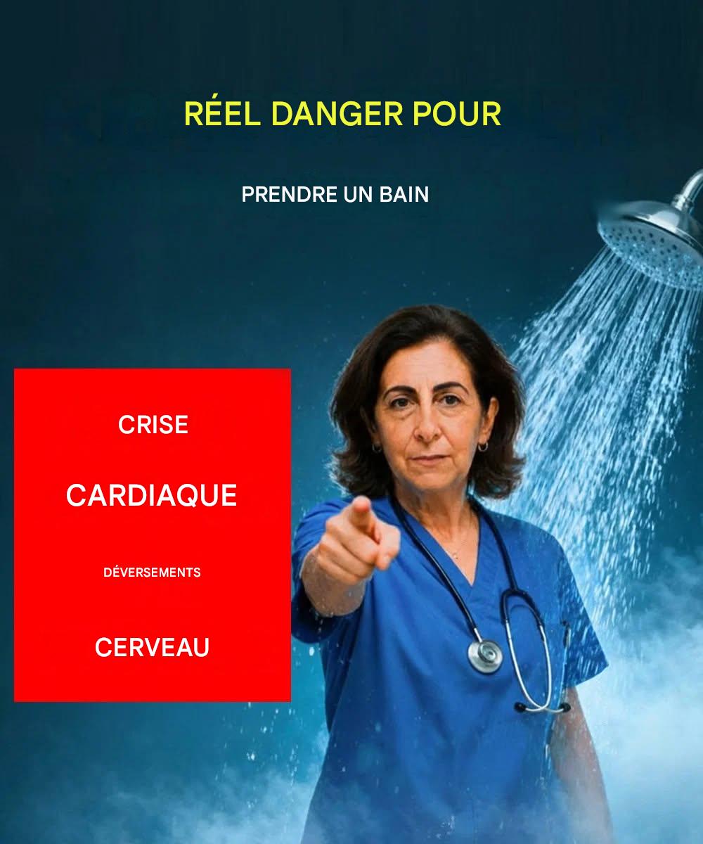 Avertissement : Ces habitudes de bain augmentent le risque de crise cardiaque et d’accident vasculaire cérébral (80 % sont évitables).