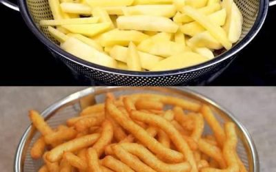 Le secret du chef : rendre vos frites parfaitement croustillantes et délicieuses jusqu’à ce que vos doigts lèchent