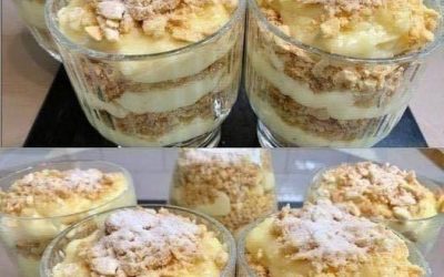 Quand j’ai la flemme, je fais toujours ce dessert. « Napoléon dans un verre » : un délice à s’en lécher les doigts. Dégusté en 2 minutes.