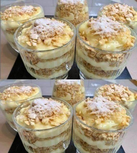 Quand j’ai la flemme, je fais toujours ce dessert. « Napoléon dans un verre » : un délice à s’en lécher les doigts. Dégusté en 2 minutes.