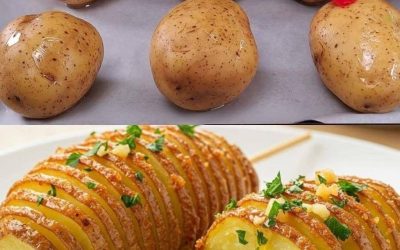 Pommes de terre au four à l’ail et aux herbes