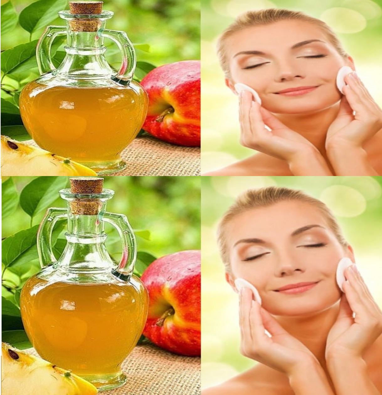 Pourquoi nettoyer votre visage avec du vinaigre de cidre