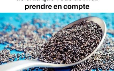 6 effets secondaires des graines de chia que vous devriez prendre en compte